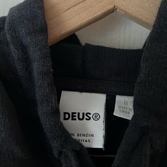 Deus ex Machina Mable Hoodie Black size 6/XS - Picture 4 of 6